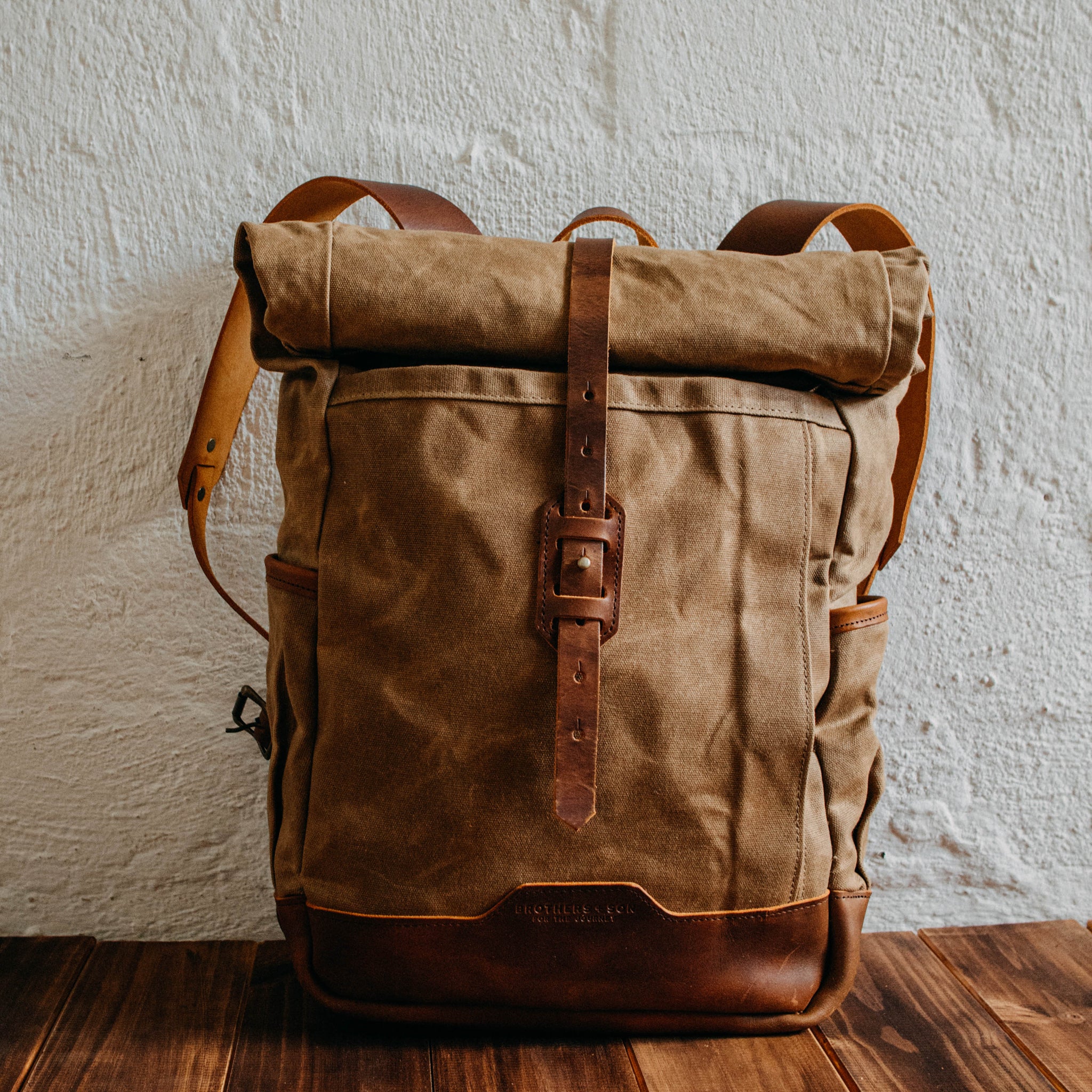 The Frontier Backpack - Sand
