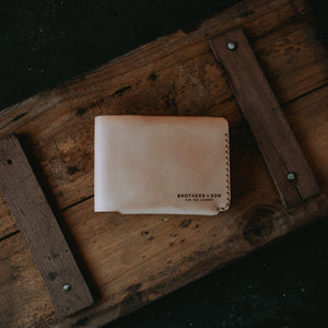 The Bifold Wallet - Natural