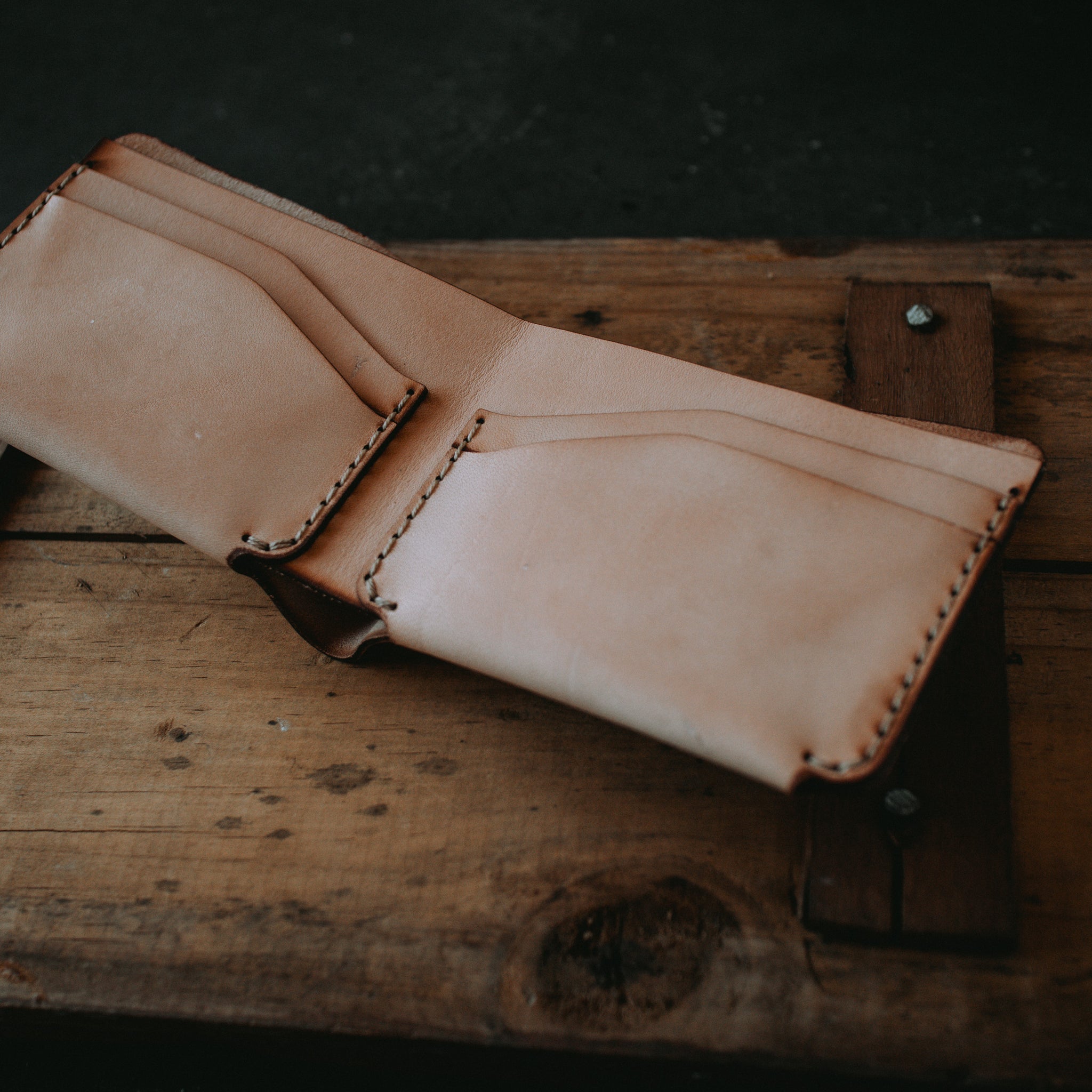 The Bifold Wallet - Natural